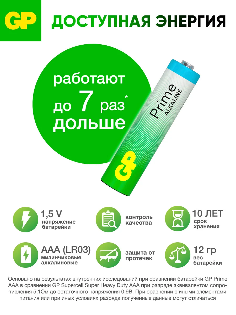 Батарейка GP 24APA21-2CRSWC40 240/720