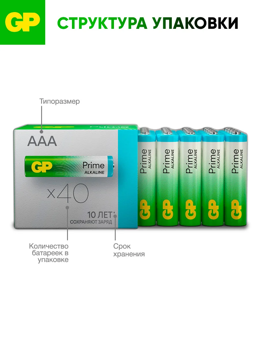 Батарейка GP 24APA21-2CRSWC40 240/720