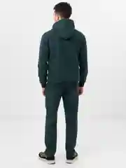 Зеленый костюм спортивный