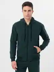 Зеленый костюм спортивный