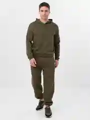 Хаки спортивный костюм мужской теплый с начесом Костюм спортивный ,штаны и худи с капюшоном