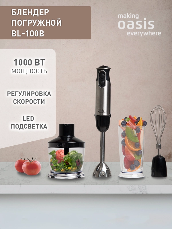 Погружной блендер making Oasis everywhere BL-100B