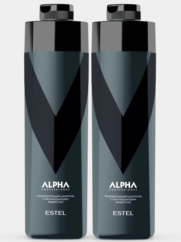 Комплект Тонизирующий Шампунь 2шт Estel Alpha homme pro 1000ml*2шт