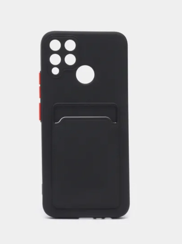 Чехол Realme C25 Realme C25S Реалми С25 С25С с карманом для карт