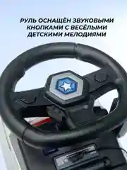 Белый каталка толокар для детей, машинка Farfello YU87