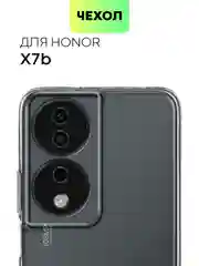 Чехол для Honor X9b 5G/ Magic 6 Lite 5G/ X8b/ X7b силиконовый BROSCORP матовый/ прозрачный