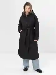 Черный пальто женское