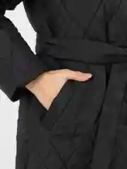 Черный пальто женское