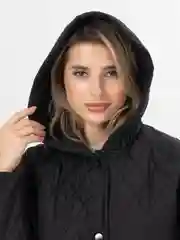 Черный пальто женское