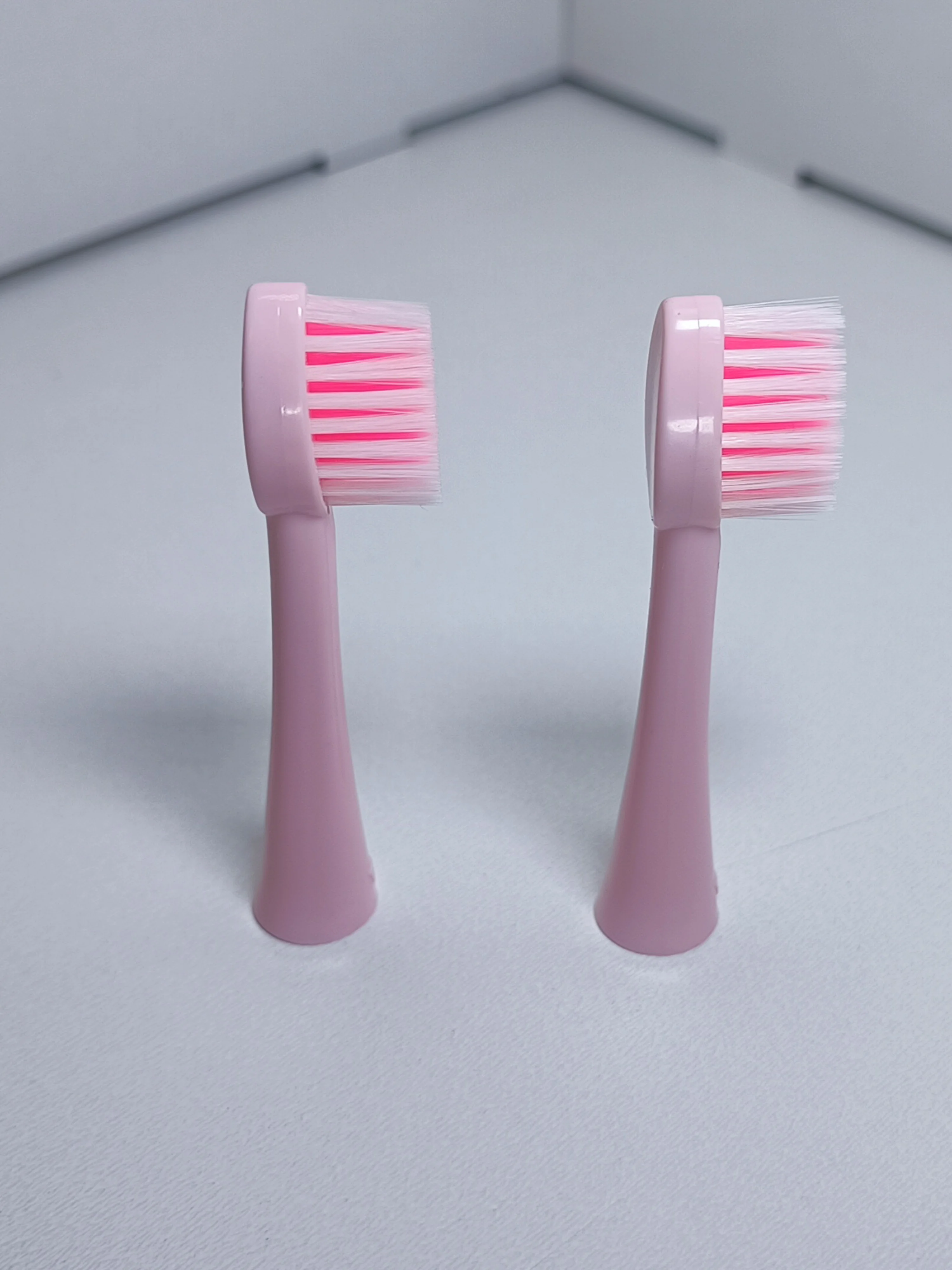 Розовый насадки сменные для электрической зубной щетки ,Sonic Toothbrush X-3 2 шт