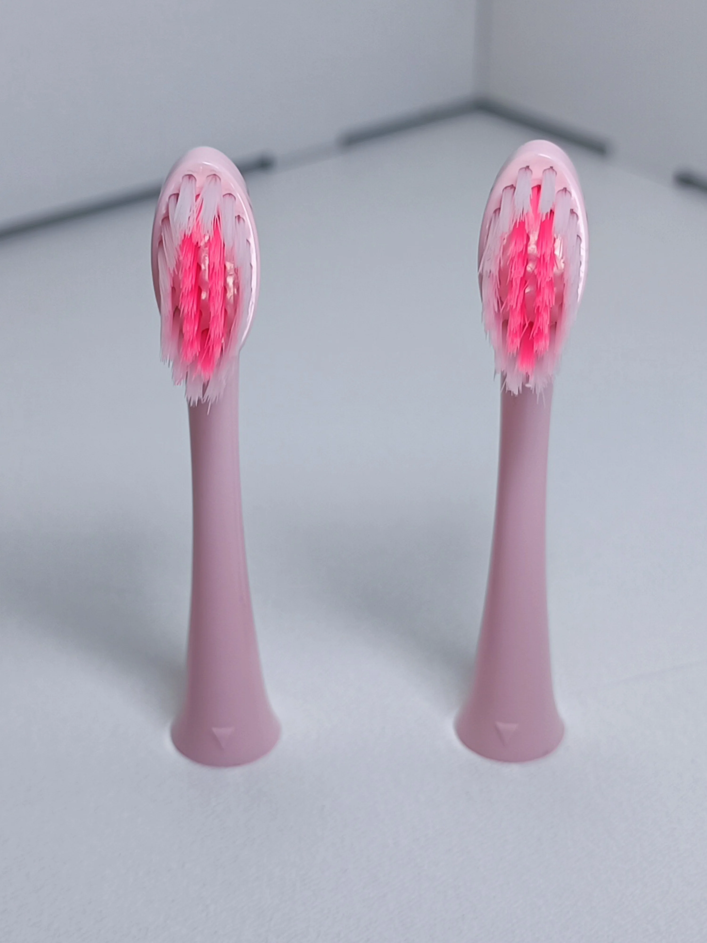 Розовый насадки сменные для электрической зубной щетки ,Sonic Toothbrush X-3 2 шт