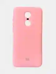 Розовый чехол SILICONE COVER для Xiaomi redmi note 5