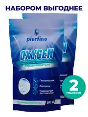 Кислородный отбеливатель-пятновыводитель для белья Pierfine, многофункциональный, 2 шт