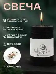 Черный подарочный набор для женщин, девушке, коллеге, ароматическое саше, свечи