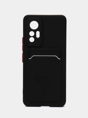 Чехол для Xiaomi 12 Lite (Сяоми 12 Лайт), с карманом для карт