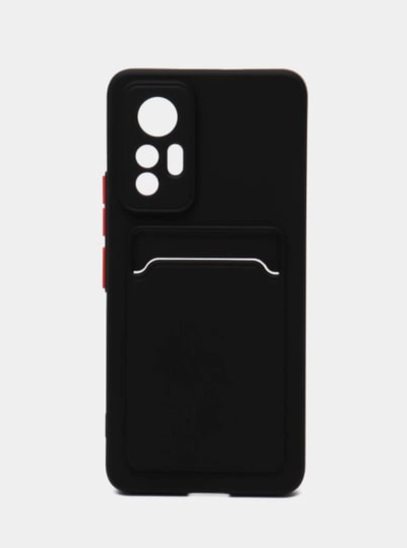 Чехол для Xiaomi 12 Lite (Сяоми 12 Лайт), с карманом для карт