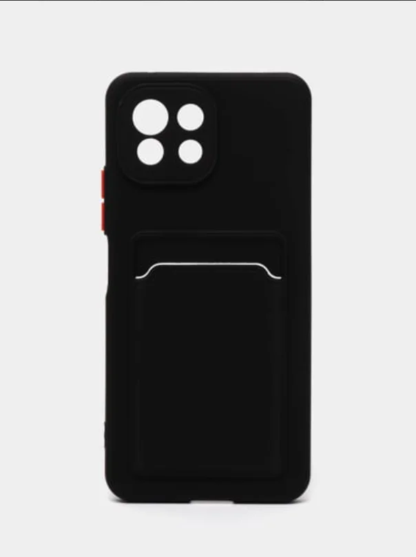 Чехол для Xiaomi Mi 11 Lite / Mi 11 Lite 5G NE / Ми 11 Лайт с карманом для карт