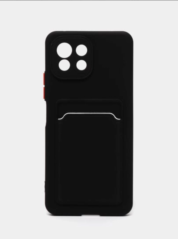 Чехол для Xiaomi Mi 11 Lite / Mi 11 Lite 5G NE / Ми 11 Лайт с карманом для карт