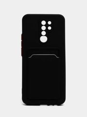 Чехол для Xiaomi Redmi 9 (Сяоми Редми 9), с карманом для карт