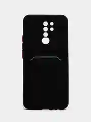 Чехол для Xiaomi Redmi 9 (Сяоми Редми 9), с карманом для карт