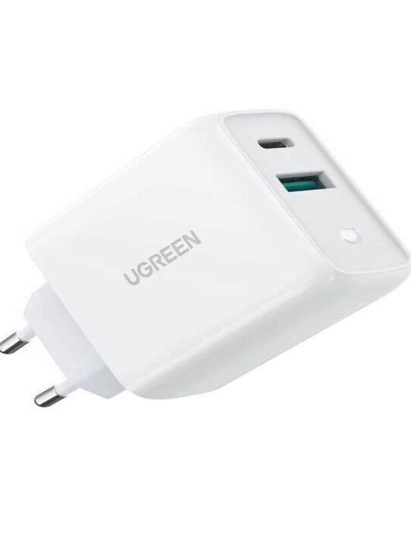 Сетевое зарядное устройство Ugreen CD170 (60468) 38W USB-C Wall Charger EU - White
