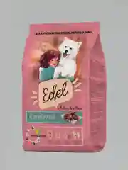 Сухой корм для взр собак EDEL, для средних и крупных пород, c ягненком, 12 кг