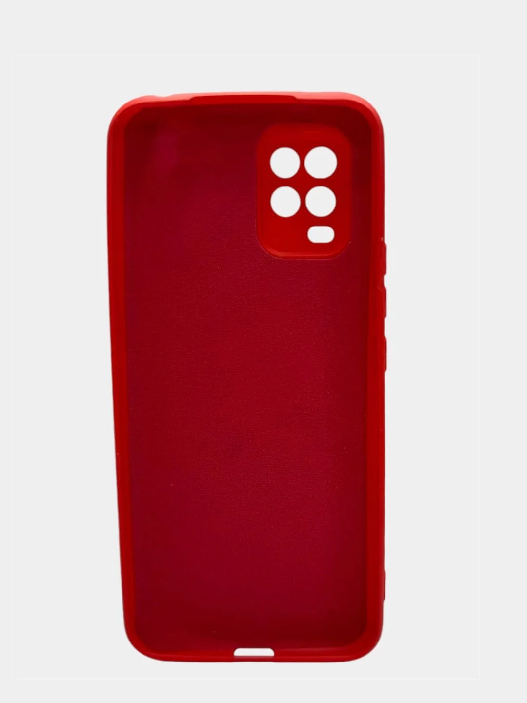 Красный чехол Soft-Touch для Xiaomi 10 Lite