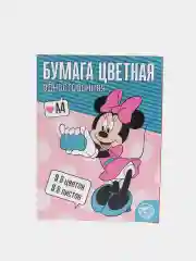 Конфетный бумага цветная односторонняя А4, 8 листов, 8 цветов