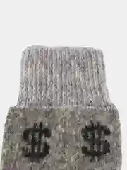 Серебряный носки теплые мужские, шерстяные, вязаные, зимние