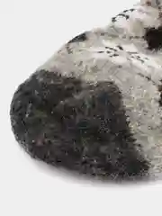 Серый носки теплые мужские, шерстяные, вязаные, зимние