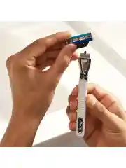 Gillette Mach3 Turbo Мужская Бритва , 2 кассеты, с 3 лезвиями, для точного бритья