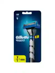Gillette Mach3 Turbo Мужская Бритва , 2 кассеты, с 3 лезвиями, для точного бритья