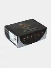 Ручка дверная VETTORE R06.081 с фиксатором, врезным замком и петлями, Черный матовый
