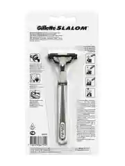 Gillette Slalom Мужская Бритва , 1 кассета, с 2 лезвиями, плавающая головка