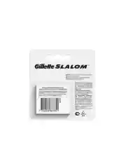 Сменные Кассеты Для Мужской Бритвы Gillette Slalom, с 2 лезвиями, 3 шт