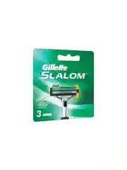 Сменные Кассеты Для Мужской Бритвы Gillette Slalom, с 2 лезвиями, 3 шт