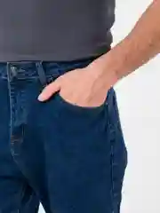 Синий джинсы мужские