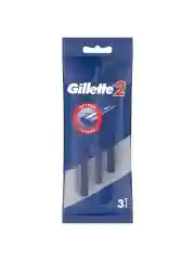 Gillette Одноразовые Мужские Бритвы Gillette2, с 2 лезвиями, 3, фиксированная головка