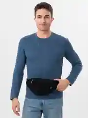 Черный поясная сумка