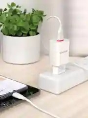 Сетевое зарядное устройство Borofone с кабелем Type-C, Micro-USB, Lightning iPhone