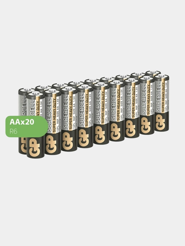 Батарейка GP 15PLEBRA-B20 240/960