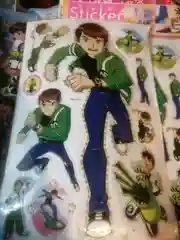 3D Наклейки Ben 10 & Аниме 46х25 см микс 6 видов