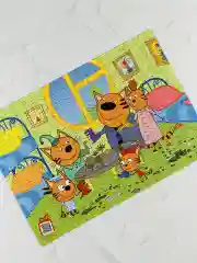 Мозаика Паззлы детские Три кота Мультгерои Коржик Карамелька