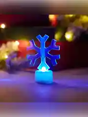 Фигура Neon-Night Снежинка, светодиодная, на подставке, RGB
