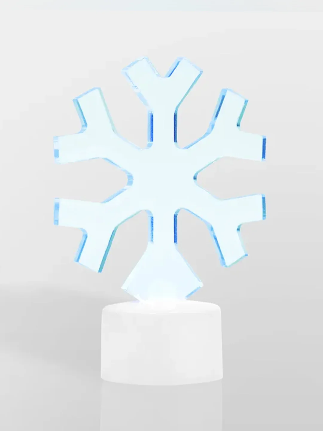 Фигура Neon-Night Снежинка, светодиодная, на подставке, RGB