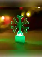 Фигура Neon-Night Снежинка, светодиодная, на подставке, RGB