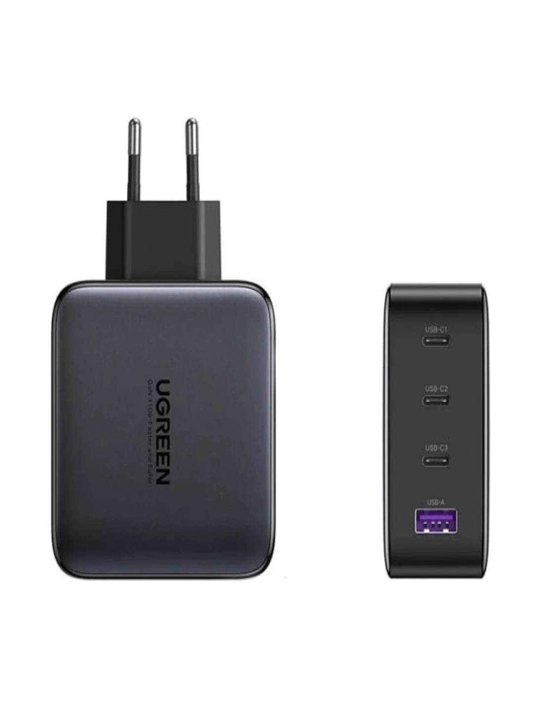 Сетевое зарядное устройство Ugreen CD226 (40747) Nexode USB-A+3*USB-C 100W Grey