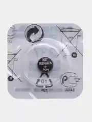 Батарейка Renata 337 (SR416SW), 1.55V, 8 mAh, Япония, 1 штука