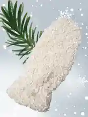 Молочный варежки пушистые, подарок на новый год