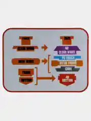 Набор из 4 волчков Бейблэйд с ареной с ареной Match-ups Gryo 5D system